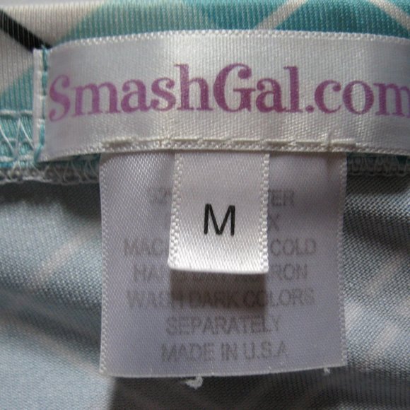 SmashGal Turquoise Plaid Mini Skirt - Picture 6 of 7